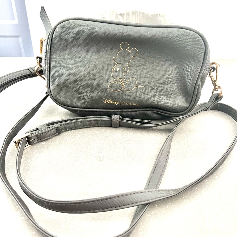 Pandora Gray Crossbody Bag with Disney Design